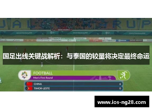 国足出线关键战解析：与泰国的较量将决定最终命运